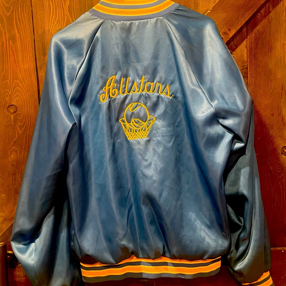 Vintage 90’s Basketball letter jacket